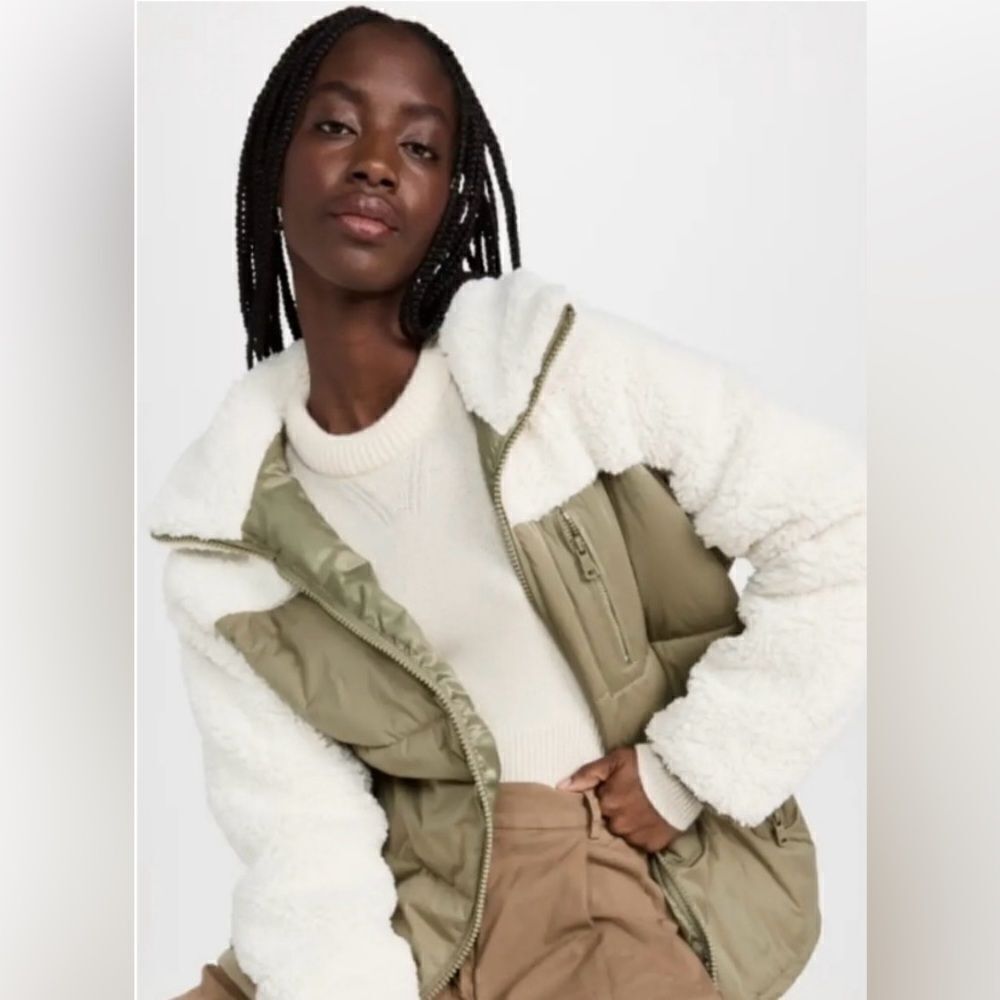 Avec Les Filles With The Girls Sherpa Jacket Size XL